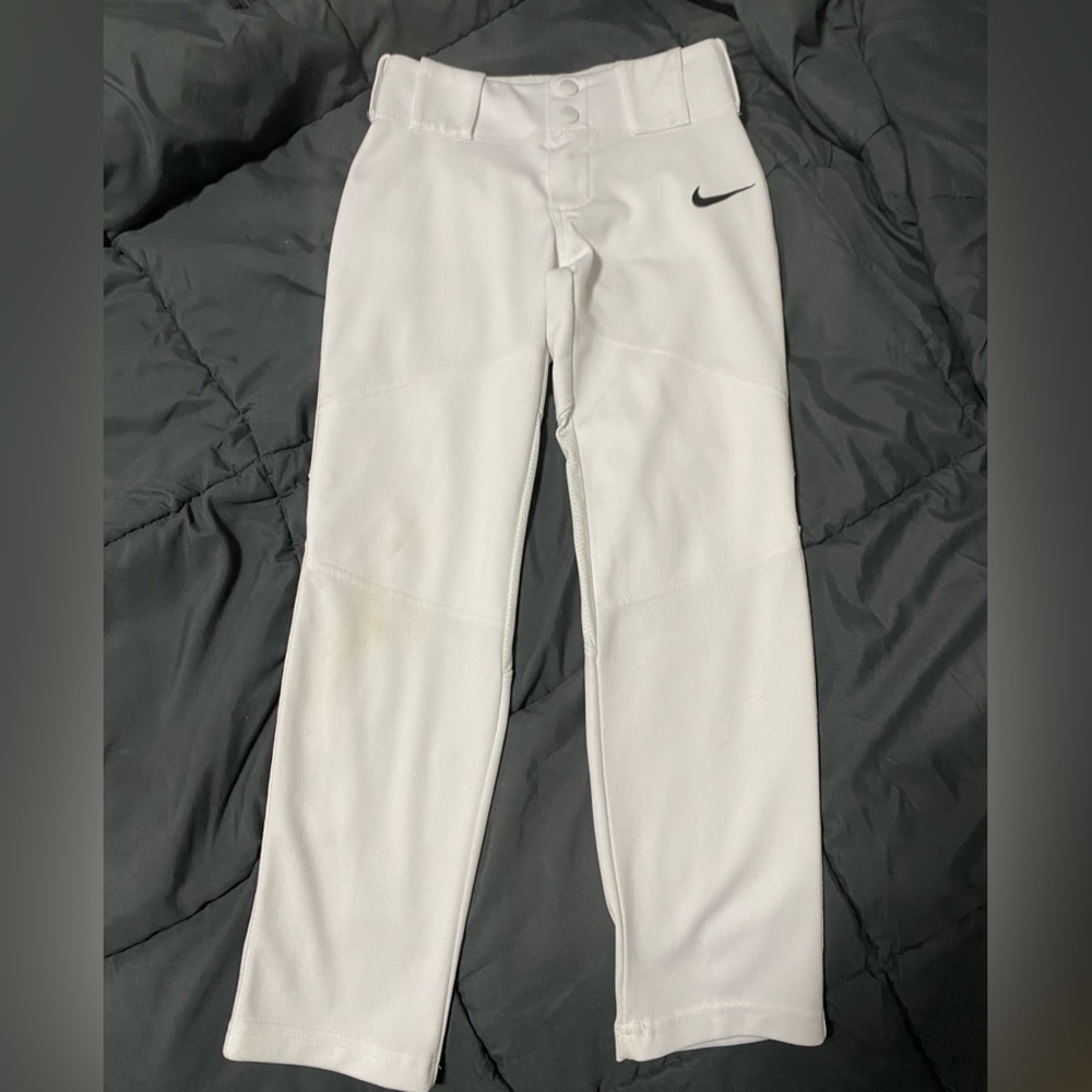 Nike white Baseball pants size XS